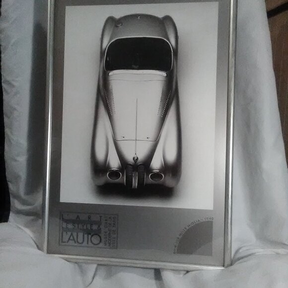 BMW Mille Miglia 1940 professional framed poster - Picture 1 of 16